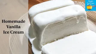 Easy Vanilla Ice Cream In 5 Minutes | Vanilla Ice Cream Recipe | Soft Creamy Ice Cream