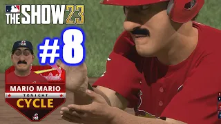 SUPER MARIO'S FIRST CYCLE! | MLB The Show 23 | Road to the Show #8