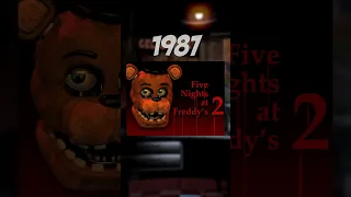 The Year Every FNAF Game Takes Place In... #FNAF #Shorts