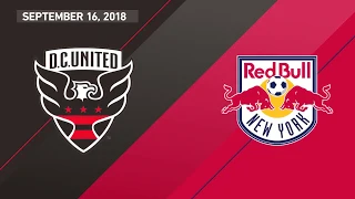 HIGHLIGHTS: D.C. United vs. New York Red Bulls | 09/16/18