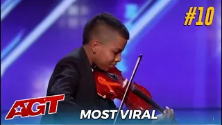#10 Most Viral Audition: Kid Cancer Survivor Master Violinist Tyler Butler Figueroa