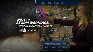 Colorado mountain forecast: Winter storm warnings in effect, heavy snow expected