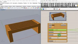 02 R6 Bench, part of Savanna3D for Rhino 6