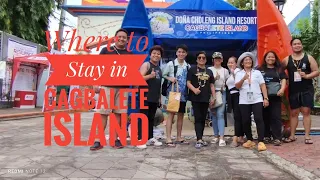 TRAVEL TIME : STAYCATION IN DONA CHOLENG CAGBALETE ISLAND