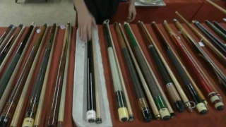 2/4/2017 Custom Billiards Cues Auction Preview