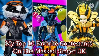 My Top 10 Favorite Contestants On The Masked Singer UK