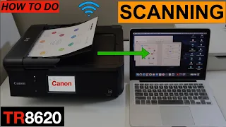 Canon Pixma TR8620 Scanning Review.