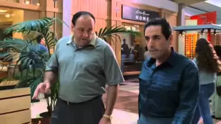 Tony and Richie talk in the shop - The Sopranos HD