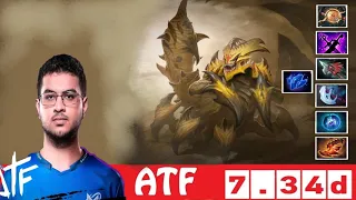 [DOTA 2]ATF the SAND KING [OFFLANE] [7.34d]