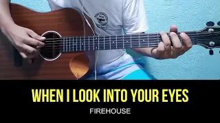 When I Look Into Your Eyes - Firehouse | Guitar Tutorial | Guitar Chords