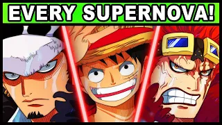 All 11 Supernovas and Their Powers Explained! | One Piece Every Worst Generation Pirate