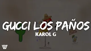 KAROL G - Gucci Los Paños (Letra/Lyrics)