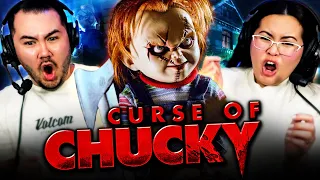 CURSE OF CHUCKY (2013) MOVIE REACTION!! First Time Watching Chucky | Jennifer Tilly | Brad Dourif