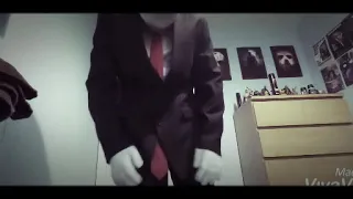 Slenderman cosplay 2