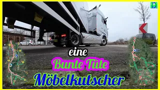 Der Möbelkutscher LKW Doku #Eine Bunte Tüte Möbelkutscher   #Frankreich Küchen, Belgien Betten