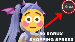 80 ROBUX SHOPPING SPREE!! 😱🫣🛍️🛒