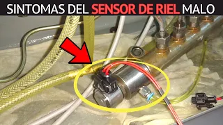 ¿Qué pasa si Falla el Sensor de Presión del Riel del Inyector? [SINTOMAS Y FALLAS]