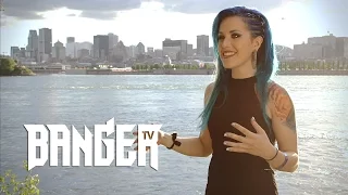 ARCH ENEMY singer Alissa White-Gluz compares moshing to surfing | Raw & Uncut