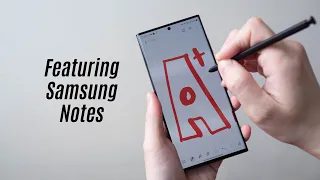 Samsung S23 Ultra note taking & handwriting test