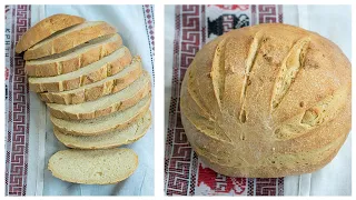 Greek Village Bread Horiatiko Psomi