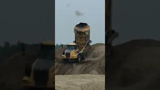 dumping gravel