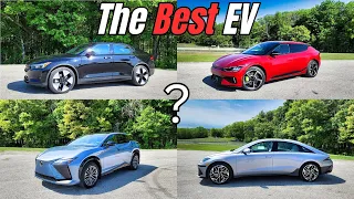 Electric Car Face-Off: Ioniq 6 vs Polestar 2 vs RZ 450e vs EV6