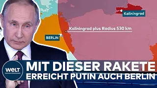 RUSSLAND TESTET ATOMANGRIFFE: "Möglichkeit, Berlin zu erreichen!" - So gefährlich ist Putins Rakete