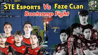 Faze Clan Vs STEx2A Fight in Bootcamp in PMGC