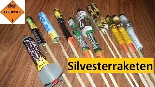 Silvesteraketen zünden │ Bunte Raketenmischung [3. Advent]