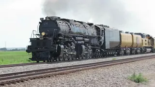 UP 4014 Heading West August 2019 Part 1