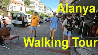 4k 🇹🇷 Alanya Walking Tour | Alanya Antalya Turkey September 2023 | Turkey Travel