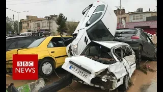 Iran flood: Dozens killed and homes damaged after heavy rain - BBC News