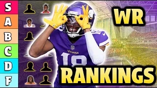 UPDATED Dynasty Fantasy Football WR Rankings & Tiers! | 2024 Dynasty Football