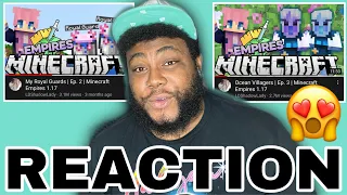 My Royal Guards | Ep. 2 + Ocean Villagers | Ep. 3 | Minecraft Empires 1.17 | JOEY SINGS REACTS