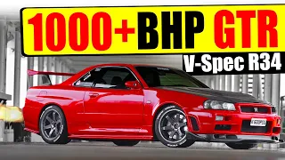 The UK's Most Powerful Nissan R34 GT-R V-Spec