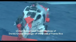 US Coast Guard Medevac's Disney Cruise Passenger #disney #coastguard #unitedstates #cruise #rescue