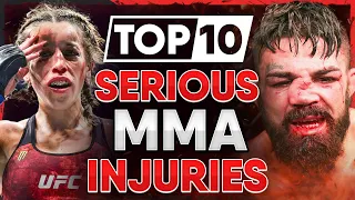 10 MMA Fighters who got SERIOUSLY Hurt (Part 2)