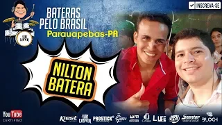 Nilton Batera tocando com Banda SL