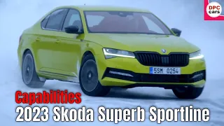 2023 Skoda Superb Sportline Snow and Ice Capabilities