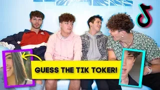 GUESS THAT TIK TOK STAR CHALLENGE! Ft. Tayler Holder & Griffin Johnson