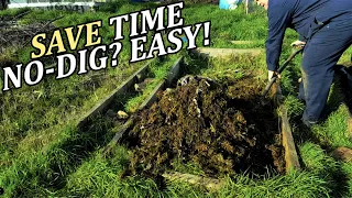 No Dig: Clearing Weeds EASILY for your Garden or Allotment