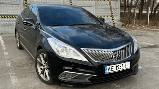 Обзор Hyundai Grandeur 2015г 3.0 Lpi