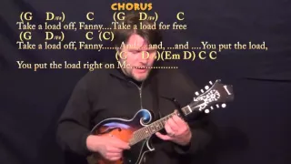 The Weight (The Band) Mandolin Cover Lesson with Chords/Lyrics - Capo 2nd