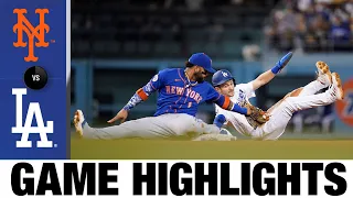 Mets vs. Dodgers Game Highlights (8/19/21) | MLB Highlights