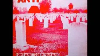 Anti-I Don't Want to Die in Your War - LP