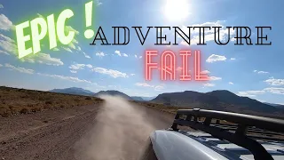 EPIC FAILURE !  EXPLORING GONE WRONG in Southern Arizona  BLACK FLAG EXPEDITION