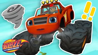 A Whirlwind Race to the Top of the World! 🏁🚗 | Blaze and the Monster Machines