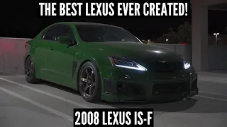 ABC GARAGE TEST DRIVING THE BEST LEXUS EVER MADE! 2008 Lexus IS-F Build @greenisffff