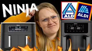 Der Ninja Air Fryer Killer von ALDI?! Dual Zone Heißluftfritteuse für 80€