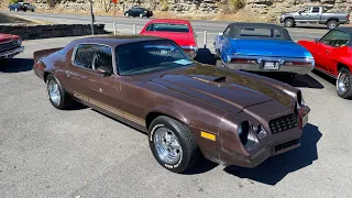 Test Drive 1978 Chevrolet Camaro SOLD $12,900 Maple Motors #1750